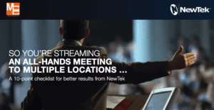 10 Point Checklist for better results from Newtek - Vizrt